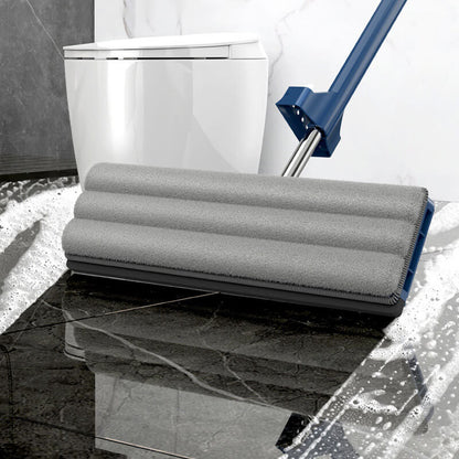 🧹 50% OFF + FREE BUCKET! 💦 2025 Ultra-Absorbent Flat Mop - Large 360° Swivel Head for Effortless Floor Cleaning, Limited Stock! 🏠🚀