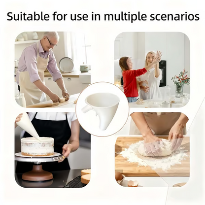 🔥Last Day 57% OFF - ✨Flour Funnel for Culinary Aid Stand Mixer