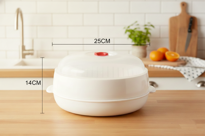 🔥Hot Sale🔥Multifunctional Microwave Heating and Thermal Insulation Steamer Utensils