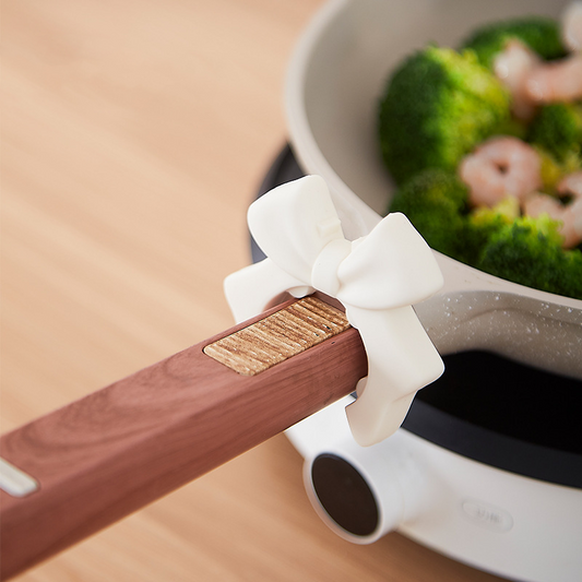 Mess-Free Silicone Utensil Rest for Kitchen Countertop
