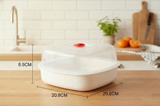 🔥Hot Sale🔥Multifunctional Microwave Heating and Thermal Insulation Steamer Utensils