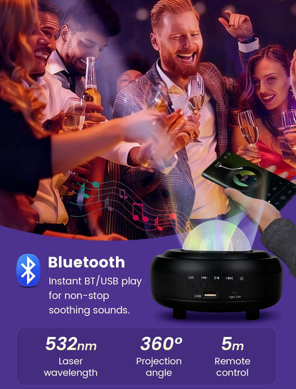 🌌Christmas Hot Sale 50% OFF! ✨ Northern Lights Aurora Projector – Enjoy the starry sky at home ✨