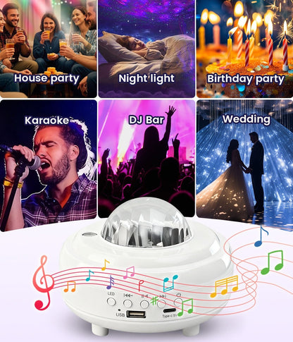 🌌Christmas Hot Sale 50% OFF! ✨ Northern Lights Aurora Projector – Enjoy the starry sky at home ✨