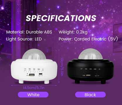 🌌Christmas Hot Sale 50% OFF! ✨ Northern Lights Aurora Projector – Enjoy the starry sky at home ✨