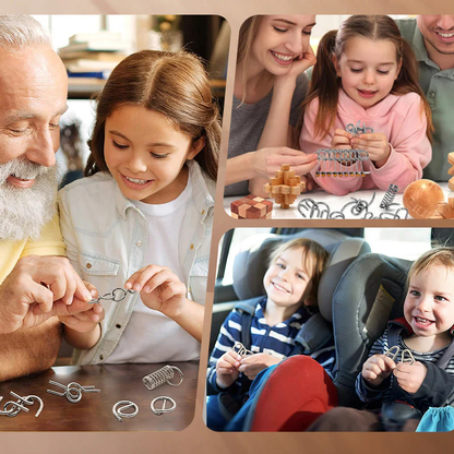 🧠 Limited-Time Offer: 50% OFF!!!🧠🔠Metal Montessori Puzzle Solving