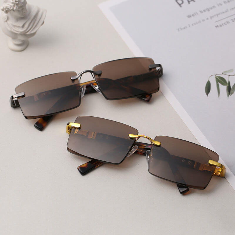 ⏳Time-Limited Special⏰Natural Crystal Lens Sunglasses
