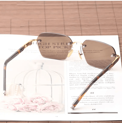⏳Time-Limited Special⏰Natural Crystal Lens Sunglasses