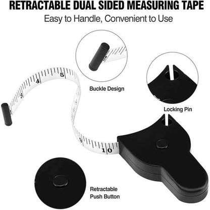 Automatic Telescopic Tape Measure（2 PCS）