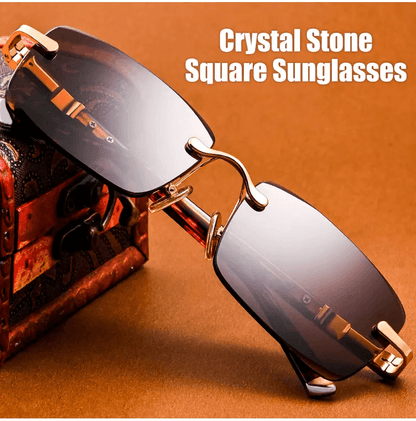 ⏳Time-Limited Special⏰Natural Crystal Lens Sunglasses