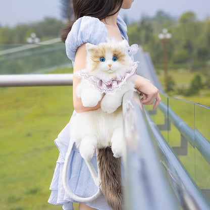 ✨Cute Cat Plush Backpack