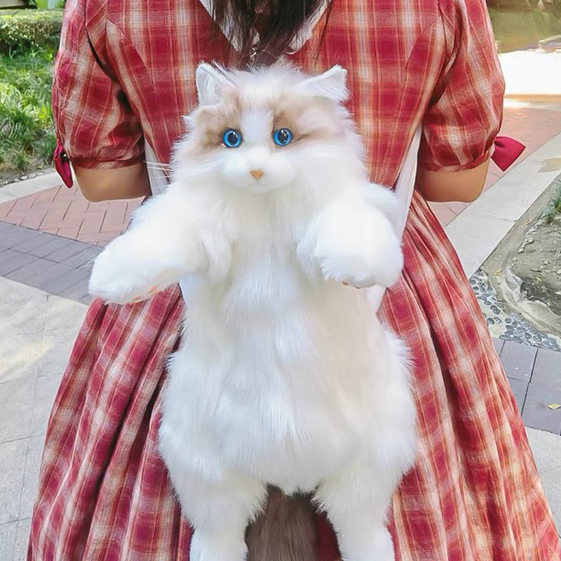 ✨Cute Cat Plush Backpack