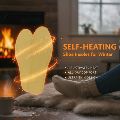 Self-Heating Shoe Insoles for Winter