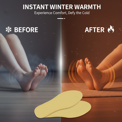 Self-Heating Shoe Insoles for Winter