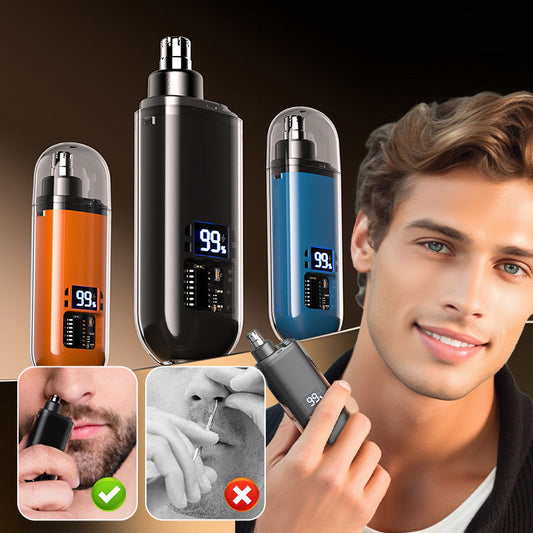 👃 Smart Electric Nose Hair Trimmer | HALF PRICE 50% OFF! | Painless Grooming & Waterproof Design | Perfect Personal Care Gift 🎄✨
