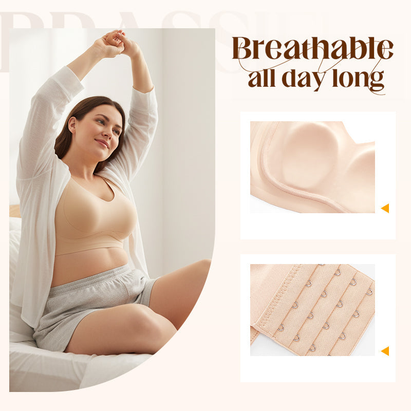 Anti-Sag Full Coverage Wireless Support Bra