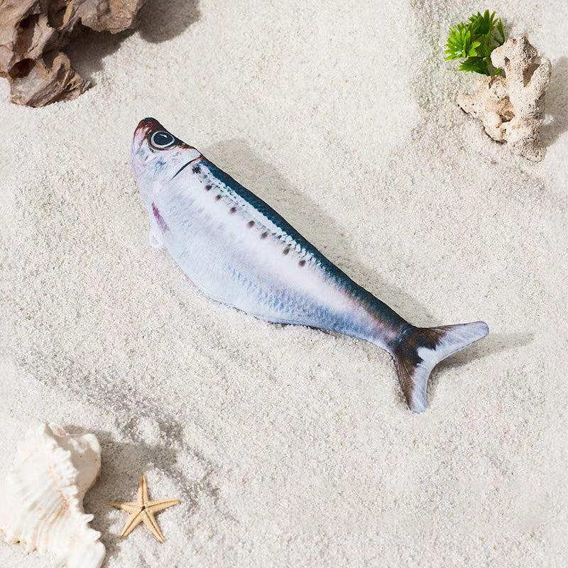 🎄Christmas Pre-Sale – 50% OFF! 🐟 Your cat will love this jumping fish!