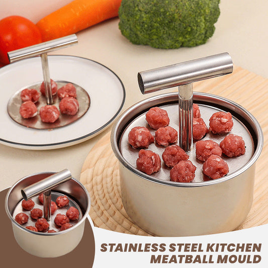📢📢 50%  OFF  !! ✨Kitchen Stainless Steel Meatball Mould