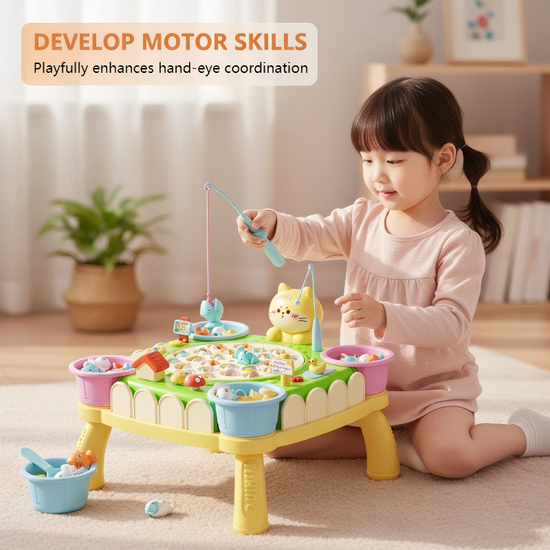 Cute Magnetic Fishing Game for Kids