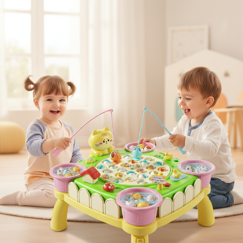 Cute Magnetic Fishing Game for Kids