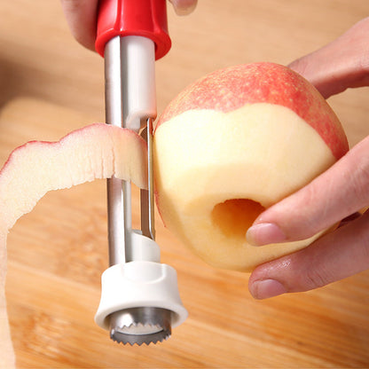 💥Hot Sale💥Stainless Steel Fruit Corer & Peeler 2 in 1🍎
