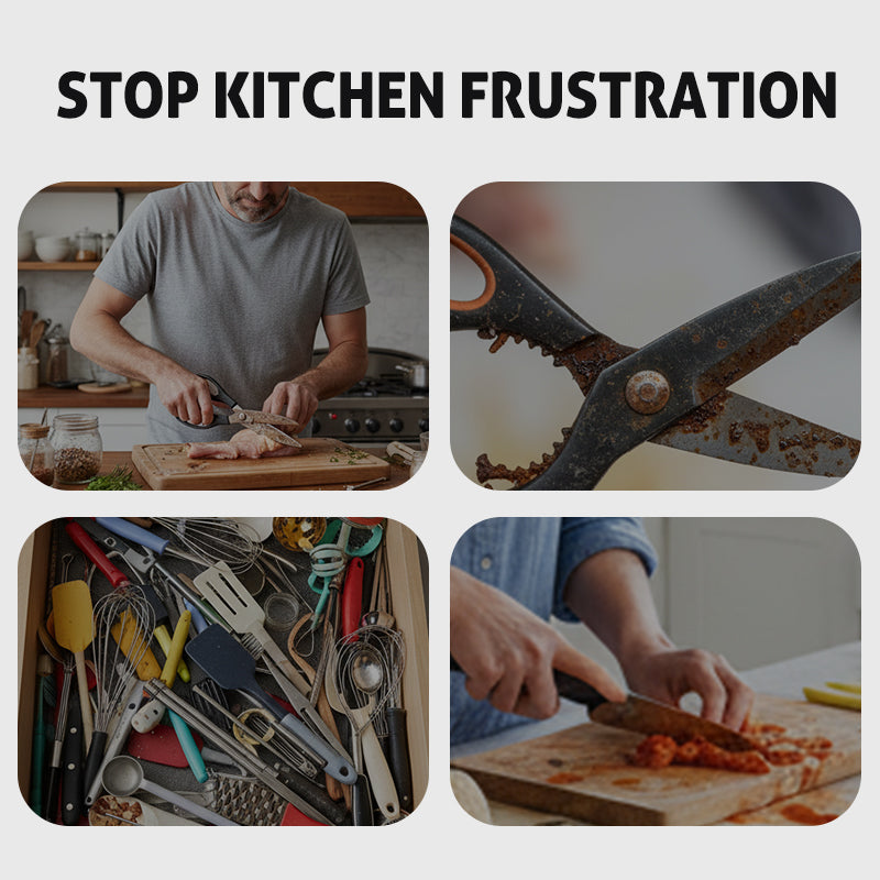 Detachable Kitchen Poultry Bone Scissors